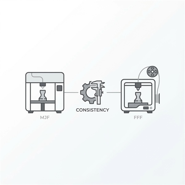 Design for Consistency: Best Practices for Engineering Low-Volume Parts Using MJF vs FFF 3D Printing